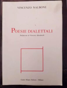 Copertina "Poesie dialettali"